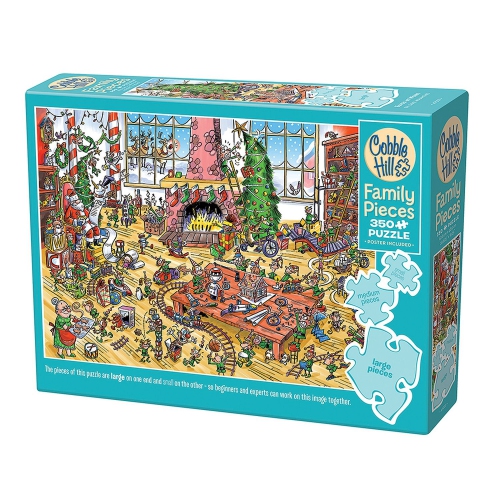 COBBLE HILL  - Elves At Work (350-Piece Puzzle)