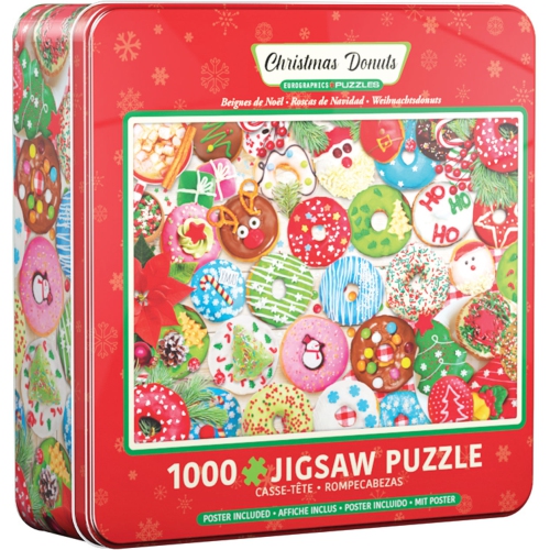 Image 1 de 1.. Eurographics - Christmas Donuts Tin