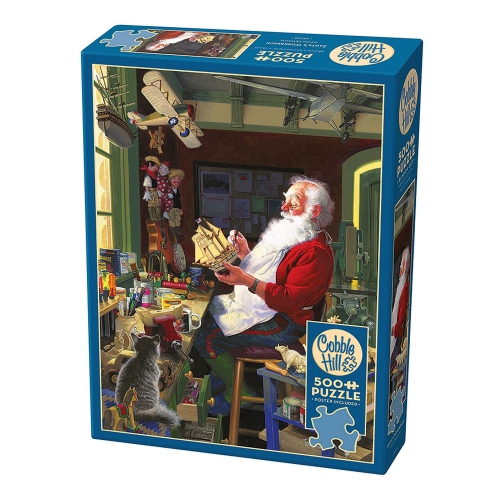 COBBLE HILL  - Santa's Workbench (500-Piece Puzzle)