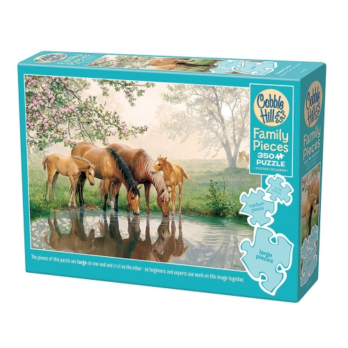 COBBLE HILL  - Horse Family (350-Piece Puzzle)