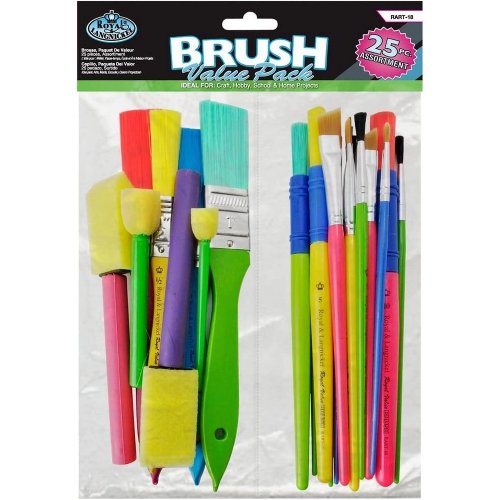 ROYAL 25PC BRUSH VALUE PACK