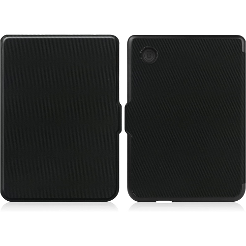 H Slimshell Case for 6 Kobo Clara 2E 2022 Released,Premium Lightweight PU Leather Cover with Auto Sleep/Wake for Kobo Clara 2E 6inch-Black