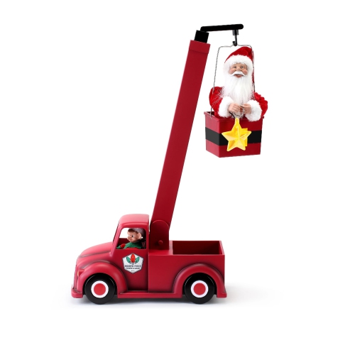 Mr. Christmas Animated North Pole Lighting Crew Christmas Decoration