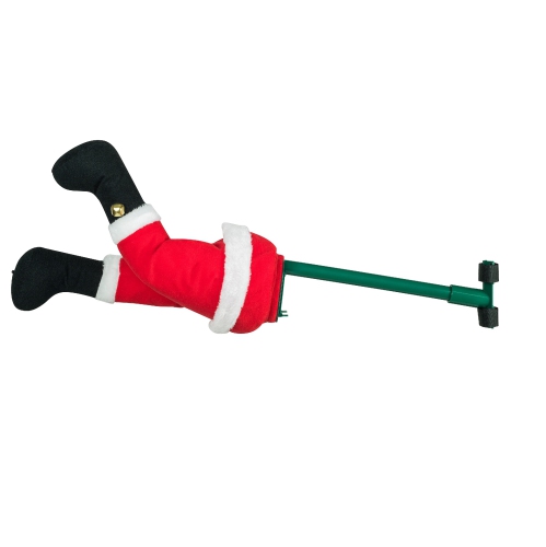 Mr. Christmas Animated Kicking Santa Christmas Tree Decoration