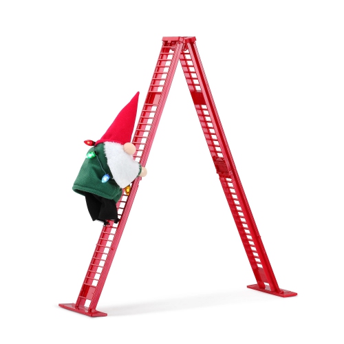 MR. CHRISTMAS  Mini Super Climbing Gnome Decoration