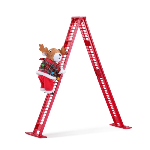 Mr. Christmas Mini Super Climbing Reindeer Decoration