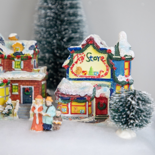 Children's Toy Store Christmas Village Building Decoration - 4"