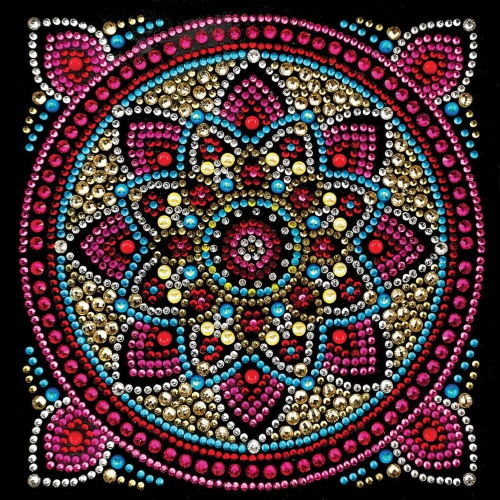 CRYSTAL ART  - Ca Card - Mandala