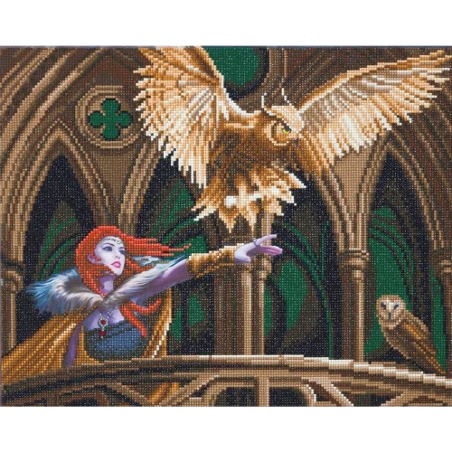 CRYSTAL ART  - Ca Kit (Large) - Owl Messenger