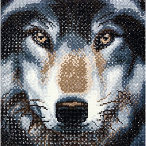 CRYSTAL ART  - Ca Kit (Medium) - Wolf