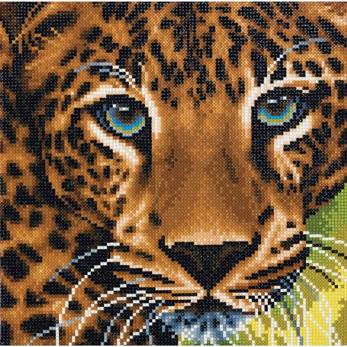 Crystal Art - CA Kit - Leopard