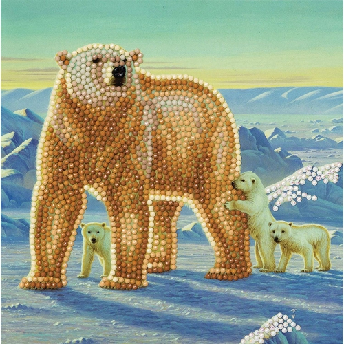 Crystal Art - CA Card - Polar Family