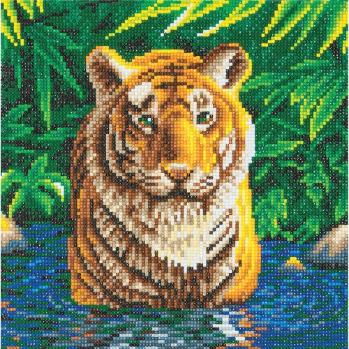 CRYSTAL ART  - Ca Kit (Medium) - Tiger Pool