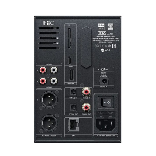 FiiO R7 Desktop High-Resolution Transmitter, Decoder, and Headphone Amplifier all-in-one Unit