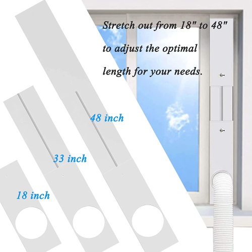 TBESME Portable Air Conditioner Window Vent kit