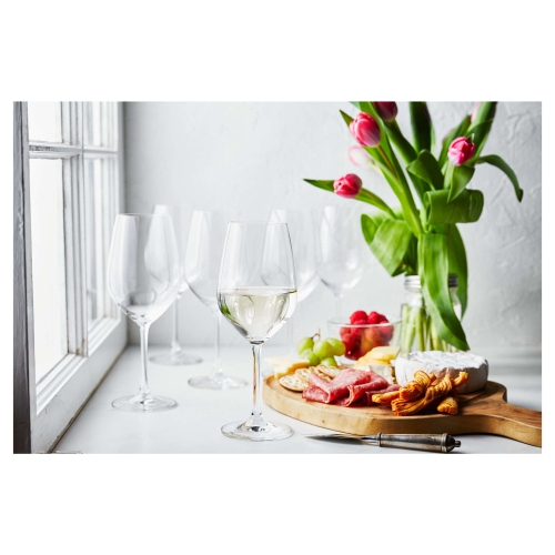 ENSEMBLE 6 pièces en verre prédiction bourgogne/universel DE ZWILLING