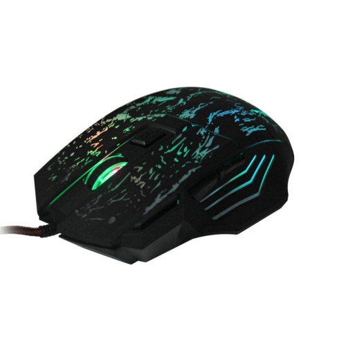 SuperShield 7 Buttons LED Backlight Optical USB Wired Mouse Gaming Mice Windows 7/8/10/XP Mac Gamer Laptop PC Computer