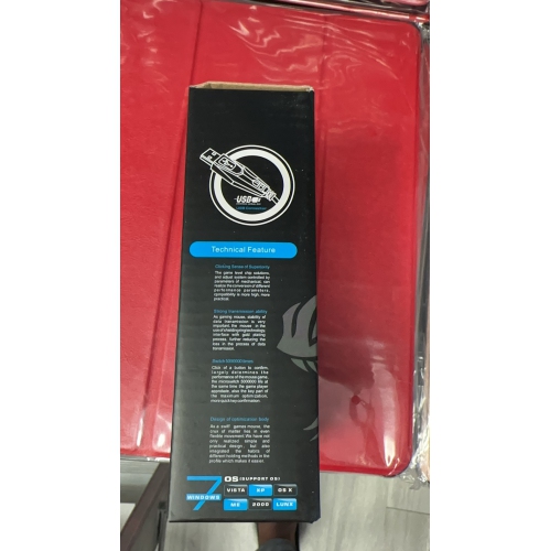 SuperShield 7 Buttons LED Backlight Optical USB Wired Mouse Gaming Mice Windows 7/8/10/XP Mac Gamer Laptop PC Computer