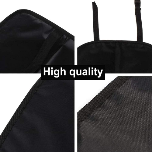 ISTAR Lot de 2 housses de protection de siège arrière pour vos sièges de voiture, SUV, minivan ou camion – Siège arrière de véhicule Accessoires de