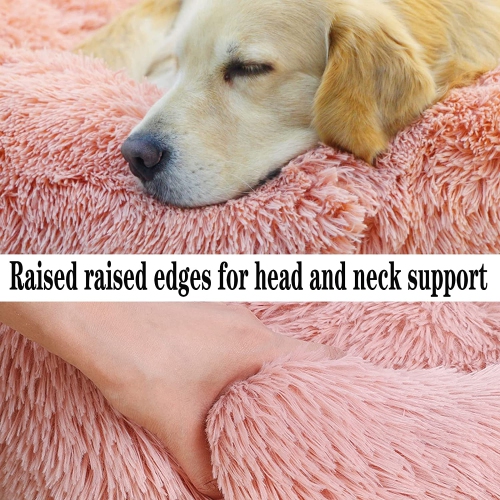 ISTAR Round Pet Bed Washable Plush Sleeping Bed For Puppy Cats Dog Pets etc