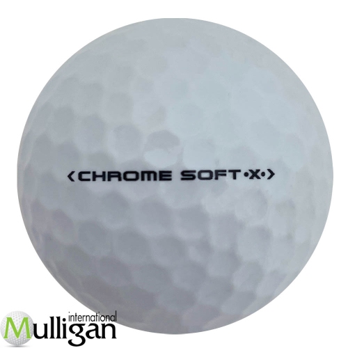 Mulligan Golf Balls 48 White Callaway Chrome Soft x 5A Recycled Used Golf Balls