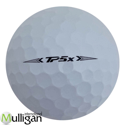 Mulligan Golf Balls 48 White Taylormade TP5x 5A Recycled Used Golf Balls