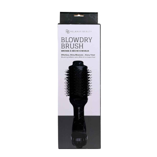 Relaxus Black Blowdry Brush Black Marble