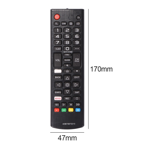 AKB75675313 Replacement Remote Fit for LG LED TV Remote 49UN7100PUA 49UN7000PUB 50UN8050PUD 50UN8000PUB 50UN7300PUF 50UN7300PUC