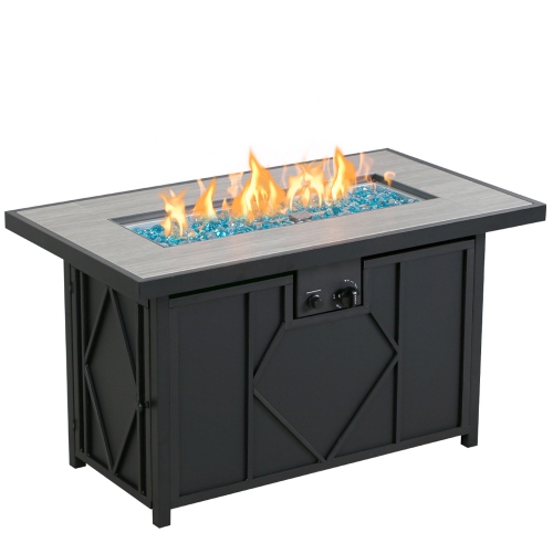 42” Gas Fire Pit Table