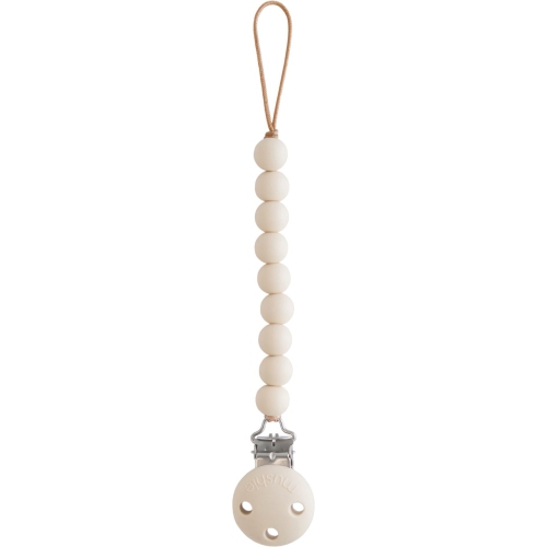 MUSHIE  Hera Silicone Pacifier Clip - Shifting In Sand