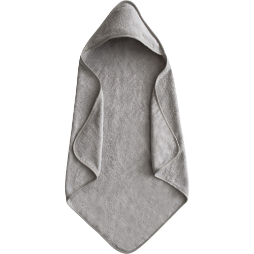 MUSHIE  Organic Cotton Hooded Towel - In Grey