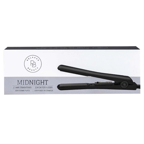 Relaxus Midnight Flat Iron - Black