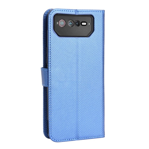 Case for Asus ROG Phone 6 Leather Case Cover,PU Leather flip Cover Case for Asus ROG Phone 6 Pro Case Cover Blue