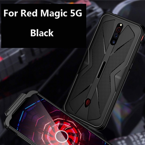 Phone Case TPU Protective Cover for Nubia&nbsp;Red&nbsp;Magic&nbsp;5G Anti-Knock Shockproof Shell Dual Sliding Rails