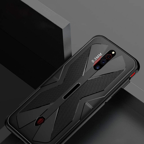 Phone Case TPU Protective Cover for Nubia&nbsp;Red&nbsp;Magic&nbsp;5G Anti-Knock Shockproof Shell Dual Sliding Rails