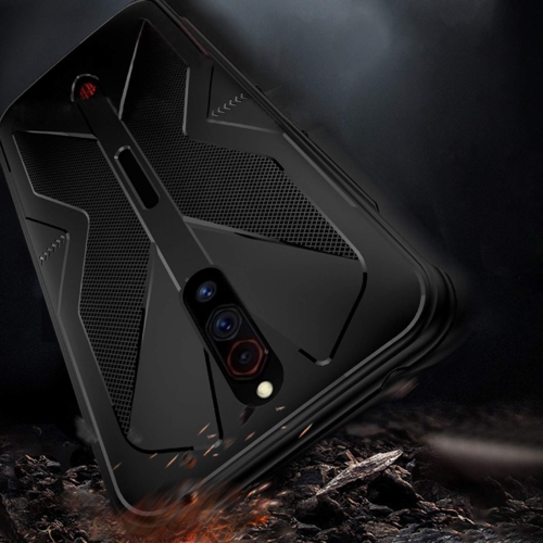 Phone Case TPU Protective Cover for Nubia&nbsp;Red&nbsp;Magic&nbsp;5G Anti-Knock Shockproof Shell Dual Sliding Rails