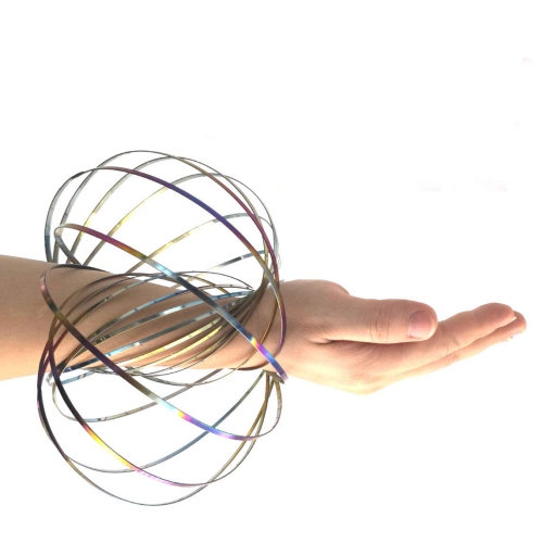HLD  Flow Ring Kinetic 3D Spring Magic Toy –Best Gifts for Kids