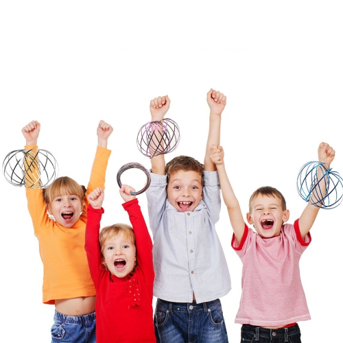 Flow Ring Kinetic 3D Spring Magic Toy –Best Gifts for Kids