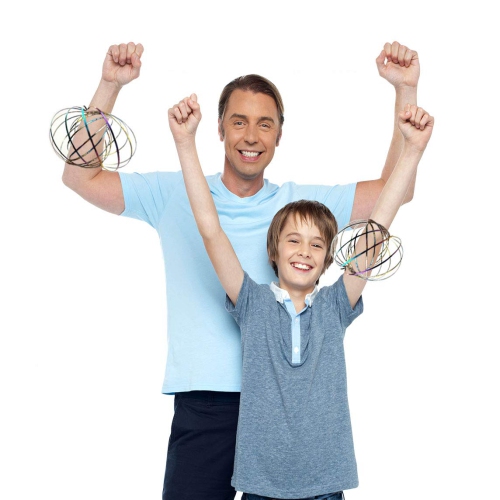 Flow Ring Kinetic 3D Spring Magic Toy –Best Gifts for Kids