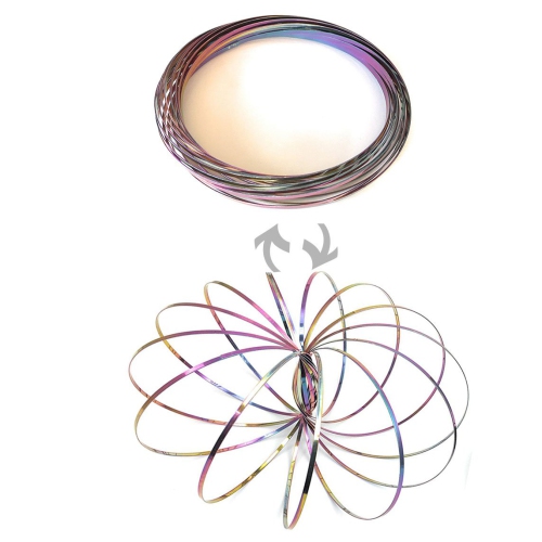 Flow Ring Kinetic 3D Spring Magic Toy –Best Gifts for Kids