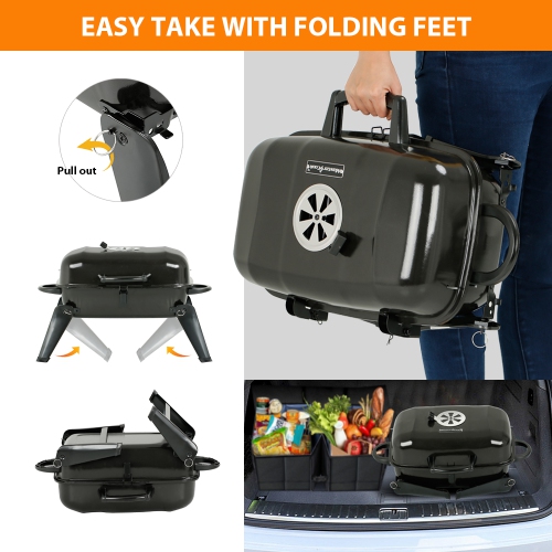 17 in. Portable Charcoal Grill