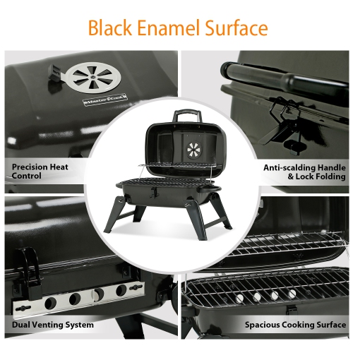 17 in. Portable Charcoal Grill