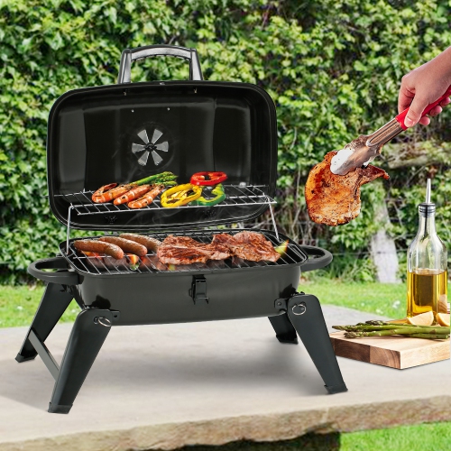 17 in. Portable Charcoal Grill