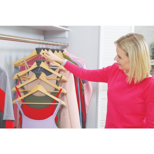 18PCS RUBY Space Triangles, Creates Up to 3X More Closet Space AS