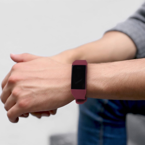 Slim Bands Compatible with Fitbit Charge 4 / Charge 3 / Charge 3 SE Bands, Classic Soft Replacement Wristband Sport Strap for Fitbit Charge 4 and