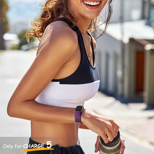 Bracelets rechange pour femmes, bracelet respirant et étanche charge 5 Fitbit pour accessoires moniteur d’activité charge 5, paq. 3