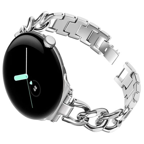 INGIDO compatible avec bracelet métal pour Pixel Watch de Google, bracelet métal inox pour Pixel Watch, bracelet ajustable élégant pour Pixel Watch
