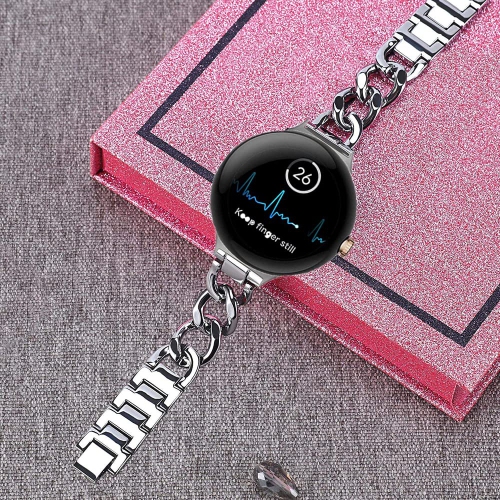 INGIDO compatible avec bracelet métal pour Pixel Watch de Google, bracelet métal inox pour Pixel Watch, bracelet ajustable élégant pour Pixel Watch