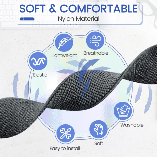 Lot de 3 bracelets élastiques, respirant. Compatibles bracelet charge 5 et bracelet sport nylon souple pour femmes