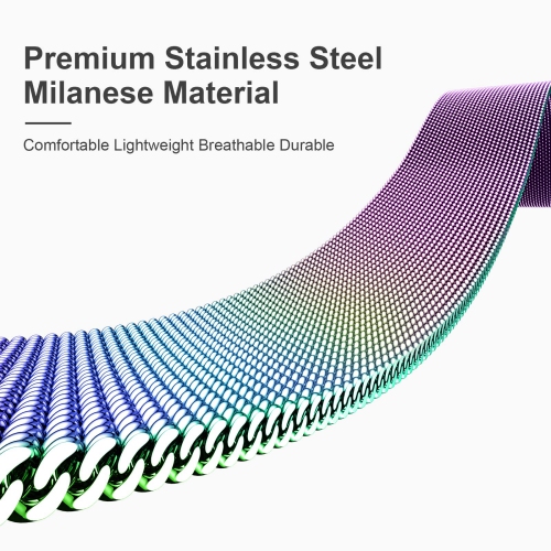 Bracelets compatibles seulement avec les montres Versa 3/Versa 4 et Sense/Sense 2 de Fitbit, bracelets de rechange pour Wome en acier inoxydable